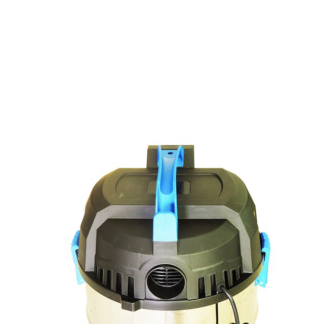 Aspirador eléctrico en seco y húmedo con tanque de acero inoxidable 308-35L con pasamanos