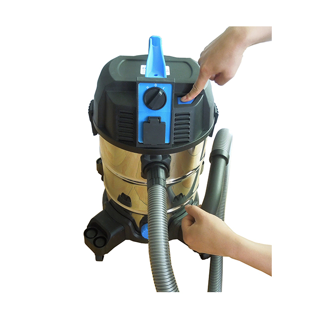 Aspirador eléctrico en seco y húmedo con tanque de acero inoxidable 306 35L con botón Push & Clean